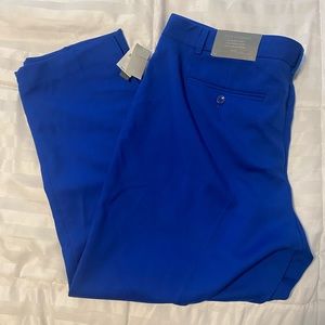 NWT GAP slim cropped dress pants Fall 2012 “active blue”- size 16